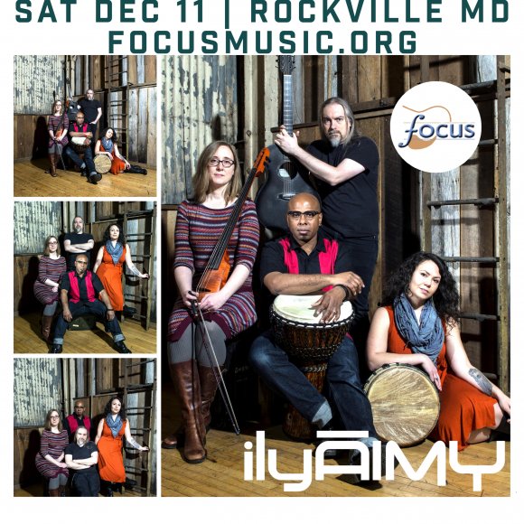 Sat December 11th - FocusMusic Presents ilyAIMY