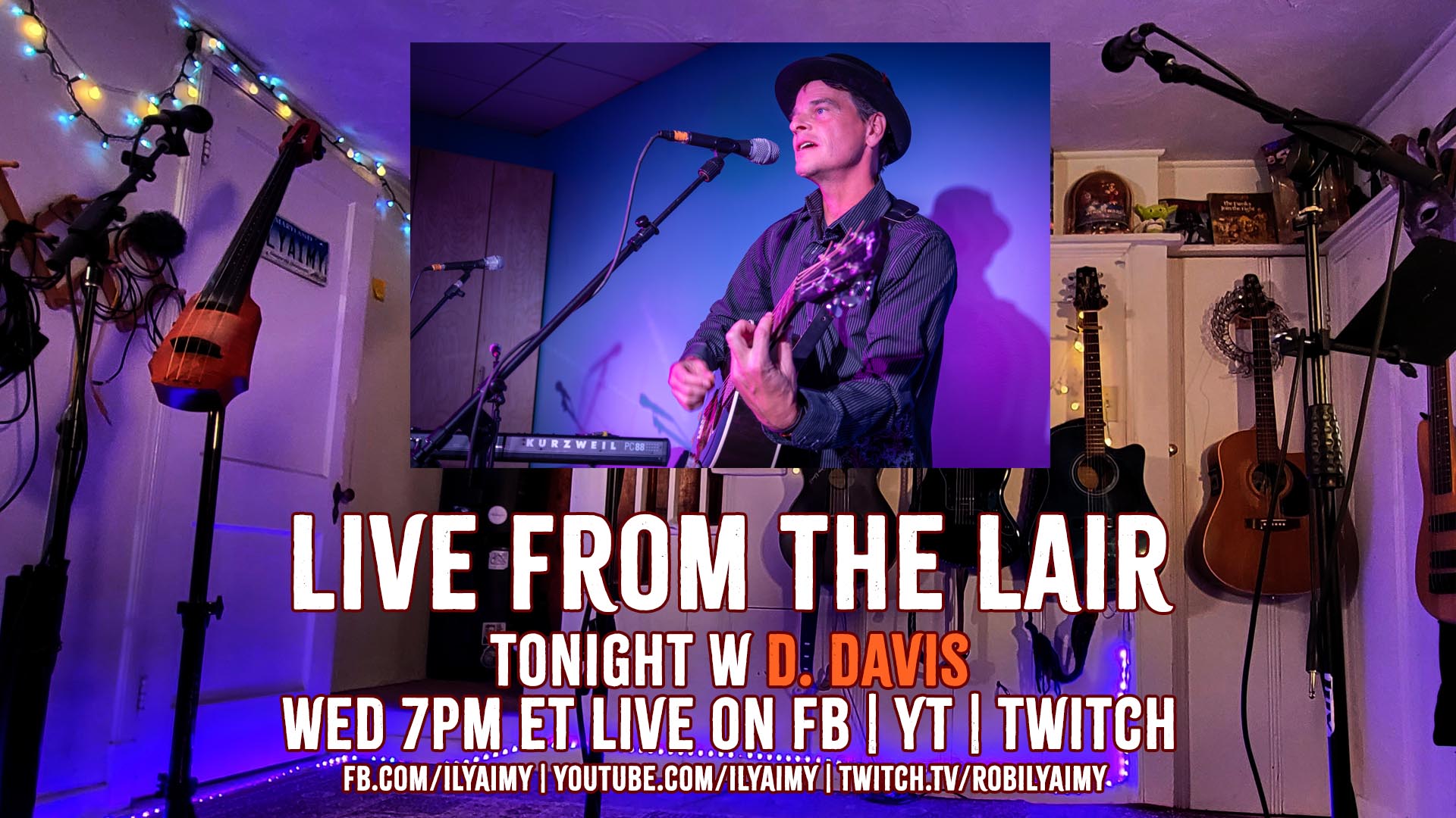ilyAIMY Live from the Lair w D. Davis